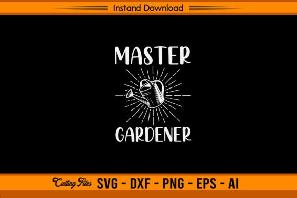 Master Gardener Embroidery Design