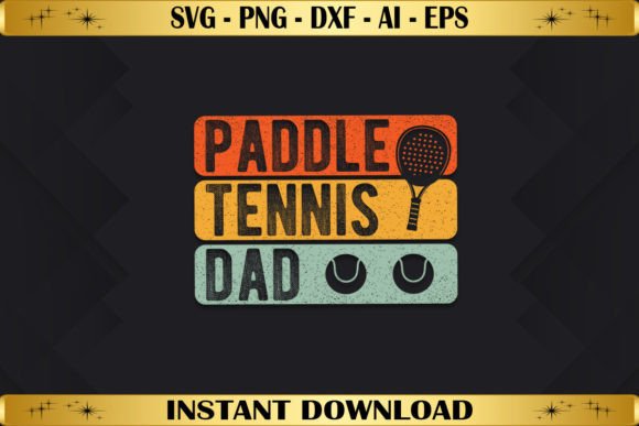 Paddle Tennis Dad