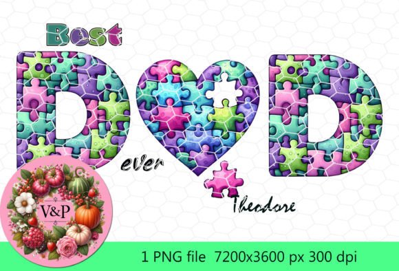 Sublimation the Best Dad of One Child