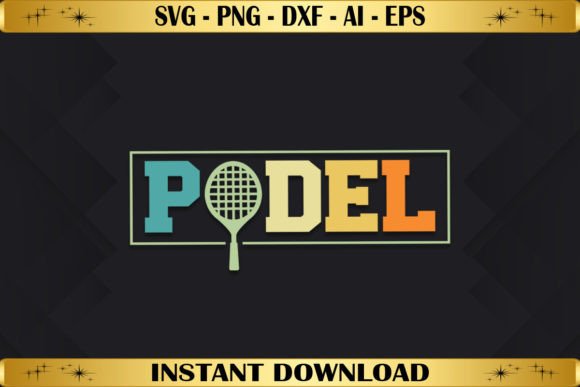Vintage Retro Padel