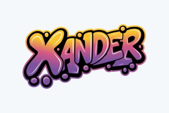 Xander: Graffiti Lettering for Real Projects